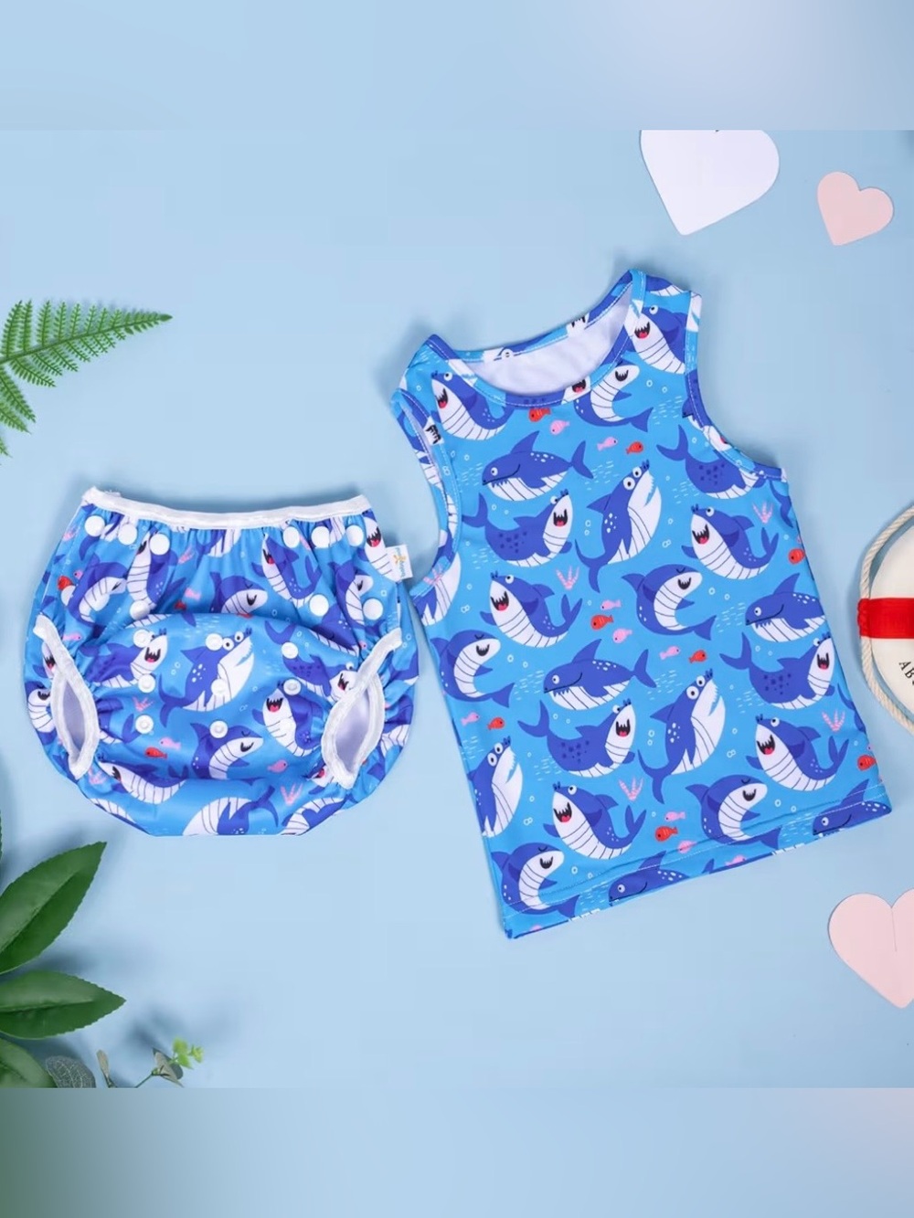 Baby Goal Two Piece Swim Set